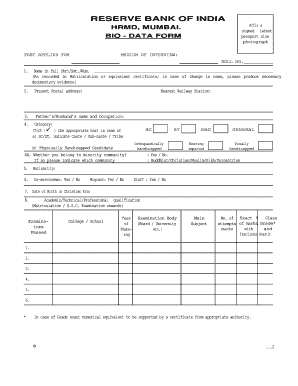  Rbi Form 2012-2024