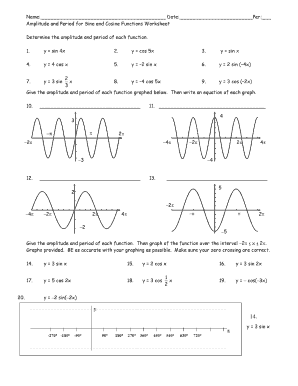 Amplitude Worksheet  Form