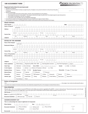 Form Filling Assignment