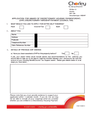 Dhp Form