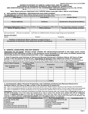 Sample Saln Filled Up  Form