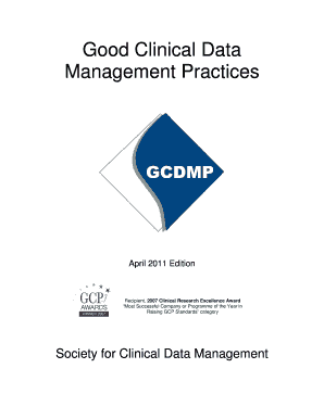 Good Clinical Data Management Practices Draft Guidance Exculpatory Language in Informed Consent