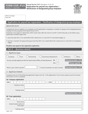 P10 Form