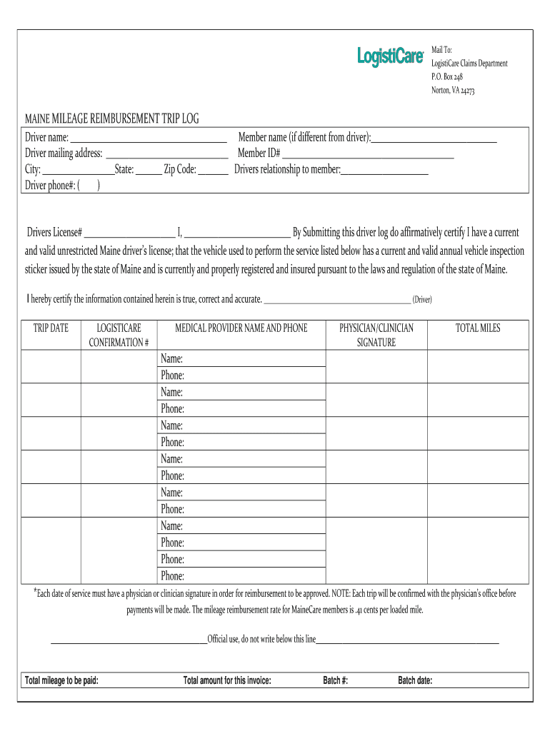 Logisticare Forms