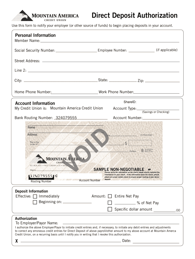 Macu Routing Number  Form