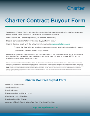 Mycheck Charter Com  Form