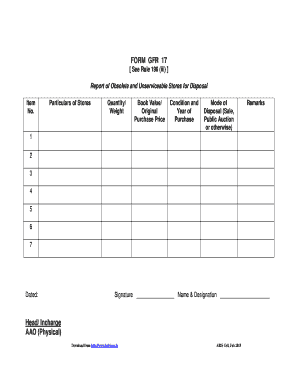 Condemnation Format