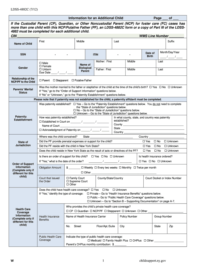  Fillable Ldss 486t 2012-2024