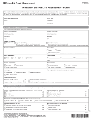 Suitability Assessment Form