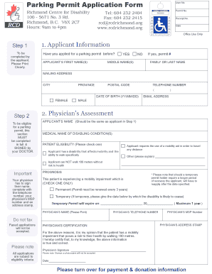 Sparc Bc Form