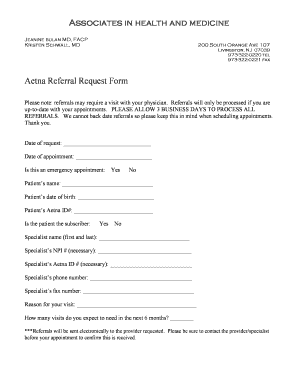 Referral Request Form