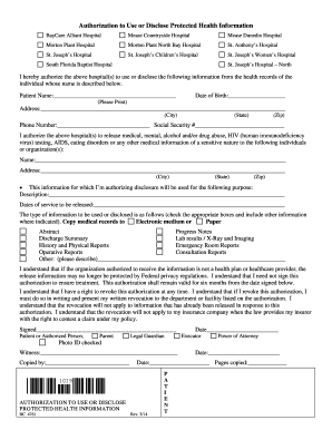  Morton Plant Hospital Medical Records 2014