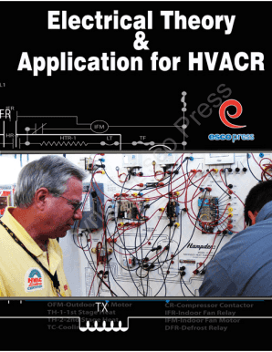 Electrical Theory and Application for Hvacr  Form