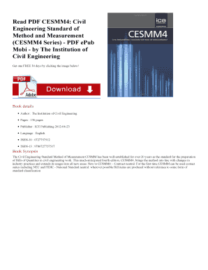 Cesmm4 PDF Download  Form