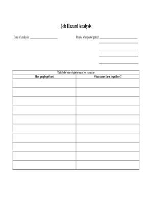 Accident Prevention Plan Template  Form