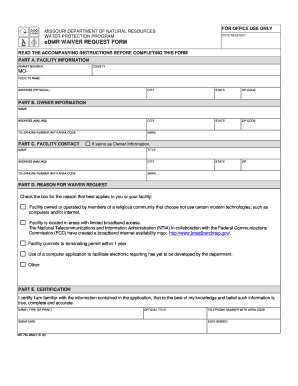 Waiver Request Form