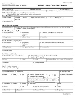  Atf E Form 3312 1 2016-2024