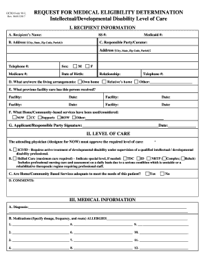 OCDD Form 90 L