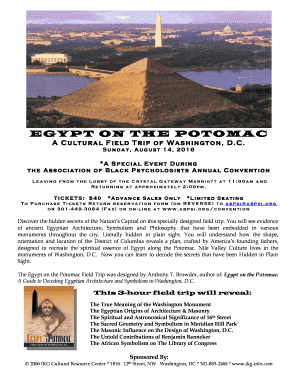 Egypt on the Potomac PDF  Form