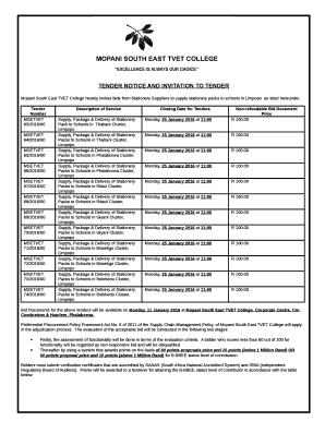 Mopani Tvet College Prospectus PDF  Form