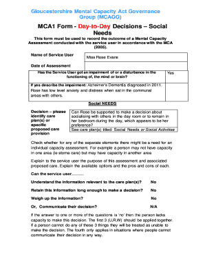 Mca1 Form