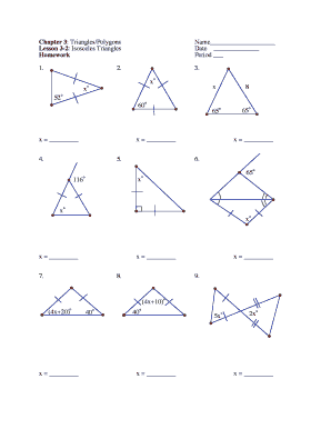 Triangles Polygons  Form