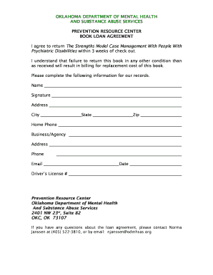 BOOK LOAN AGREEMENT  Form