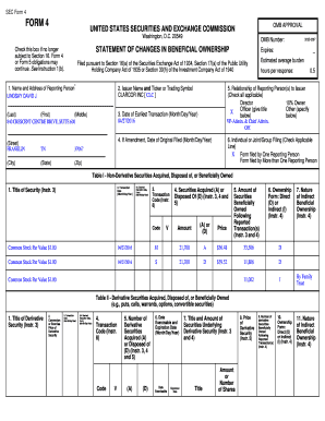 SEC FORM 4 SEC Gov