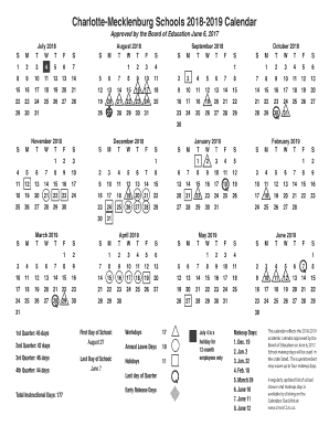 Cms School Calendar  Form