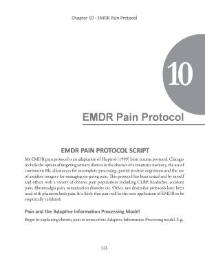 Emdr Pain Protocol PDF  Form
