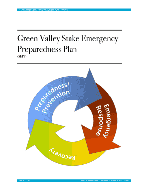 Ward Emergency Preparedness Plan  Form
