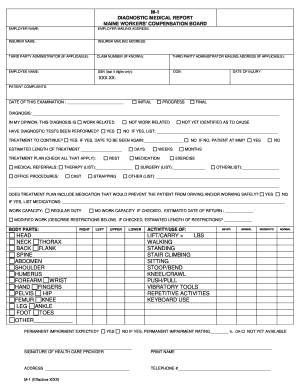 Maine M1 Form