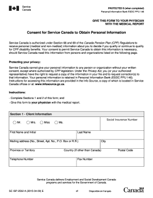  Receive Personal Medical and Non Medical Information About You to Decide If You Qualify or Continue to Qualify 2015