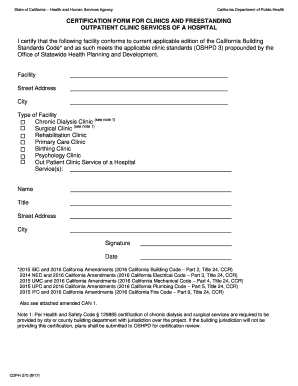 Cdph 270  Form