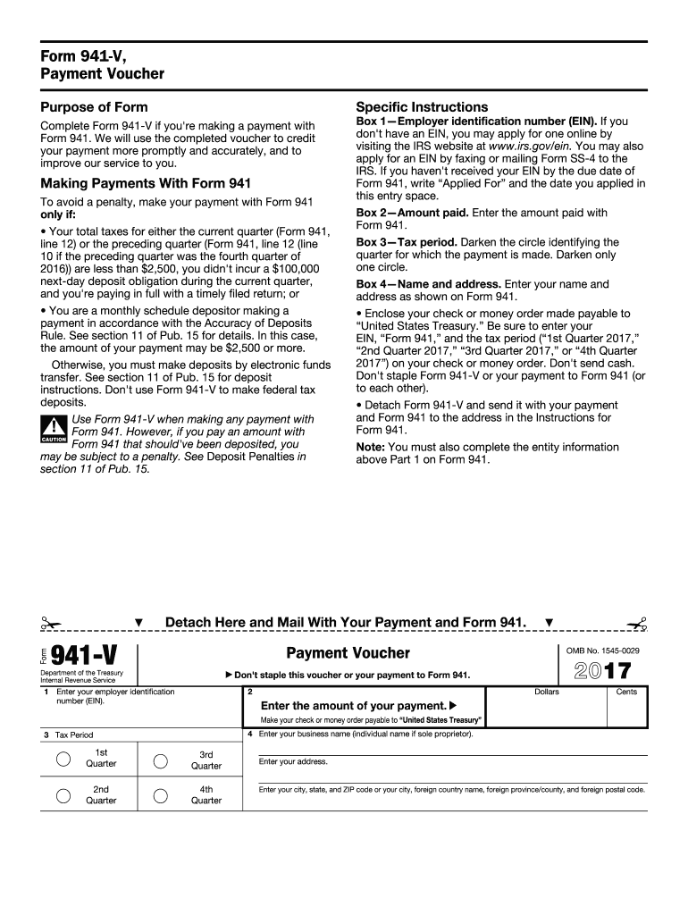 2021 941-V form