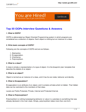 Oop Interview Questions  Form