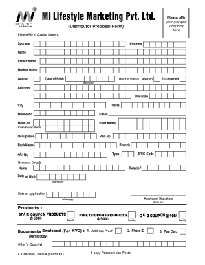 Mi Lifestyle Login  Form