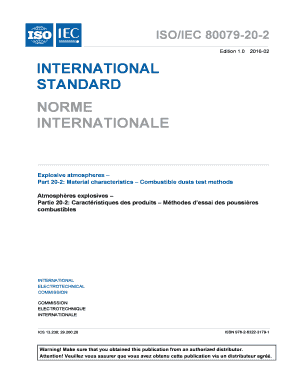 ISOIEC 80079 20 2  Form