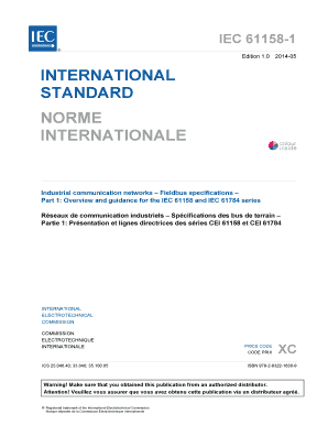 Iec 61158 PDF  Form