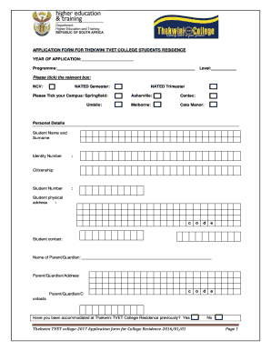 Centec College Online Application  Form
