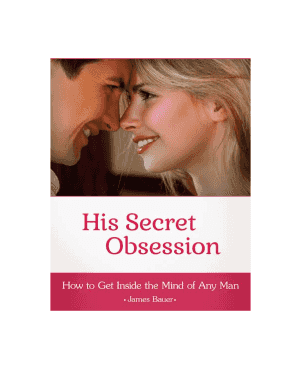 His Secret Obsession PDF  Form