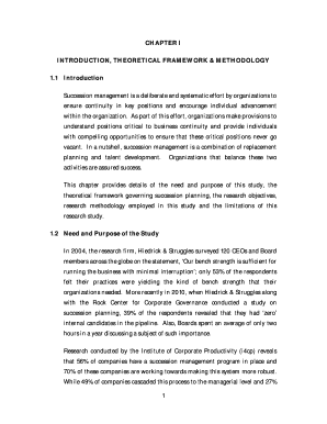 Theoretical Background Example  Form