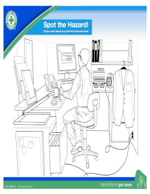 National Safety Council Spot the Hazard  Form