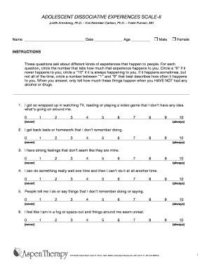 Des Ii Printable  Form