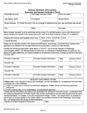 Cdph 8200  Form