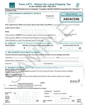 Lpt Registration Form