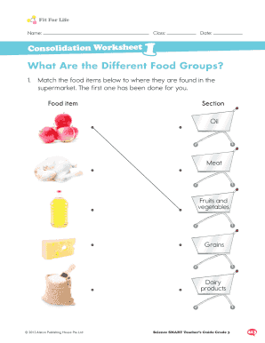 Consolidation Worksheet  Form