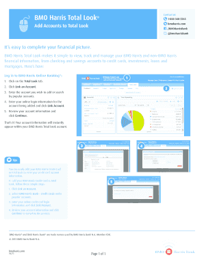 Bmo Bank Statement Template  Form