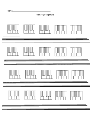 Bells Fingering Chart  Form
