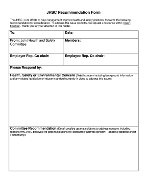 Medical Recommendation Az Blank  Form